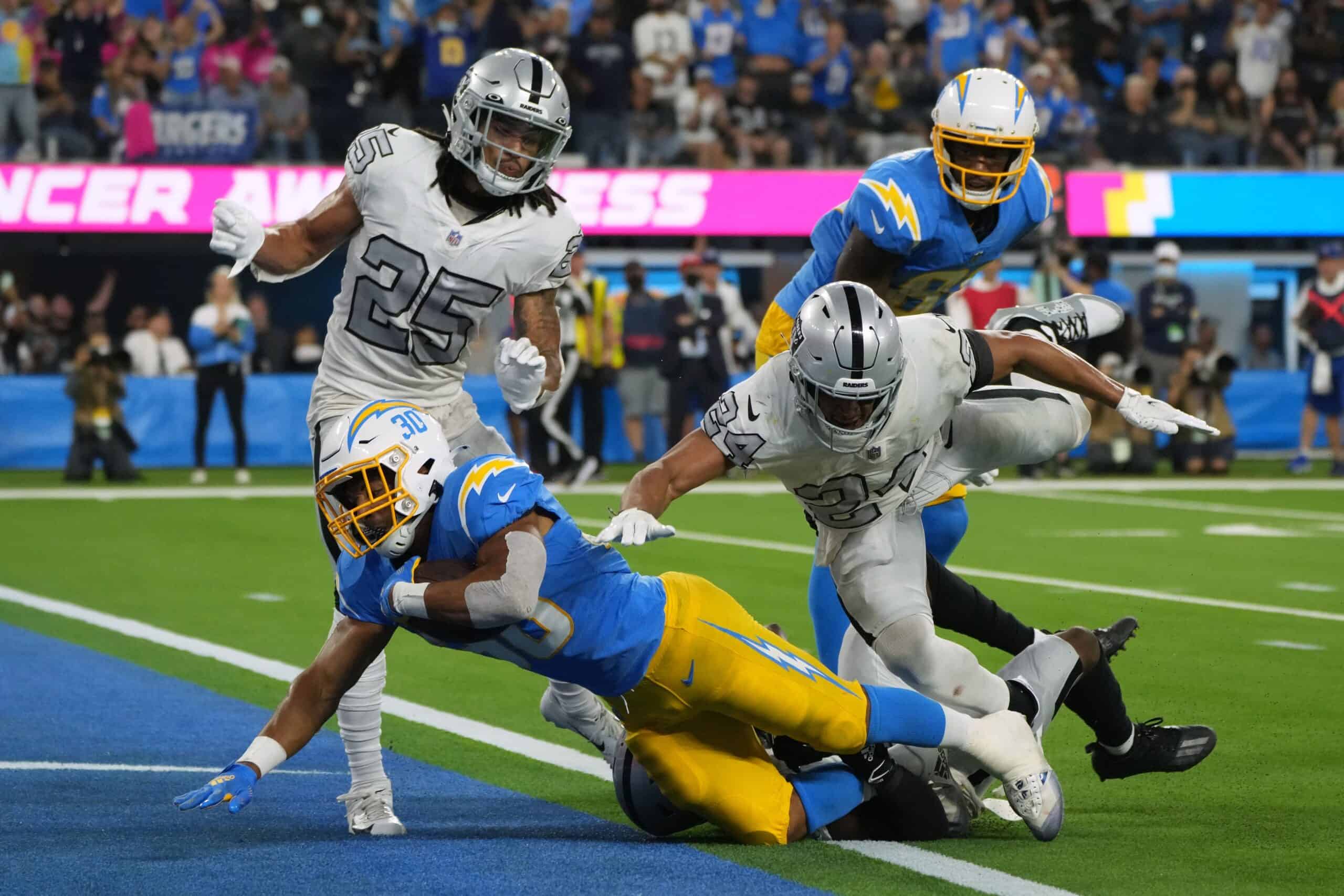 NFL Schedule Week 18: Raiders vs. Chargers elimination game on