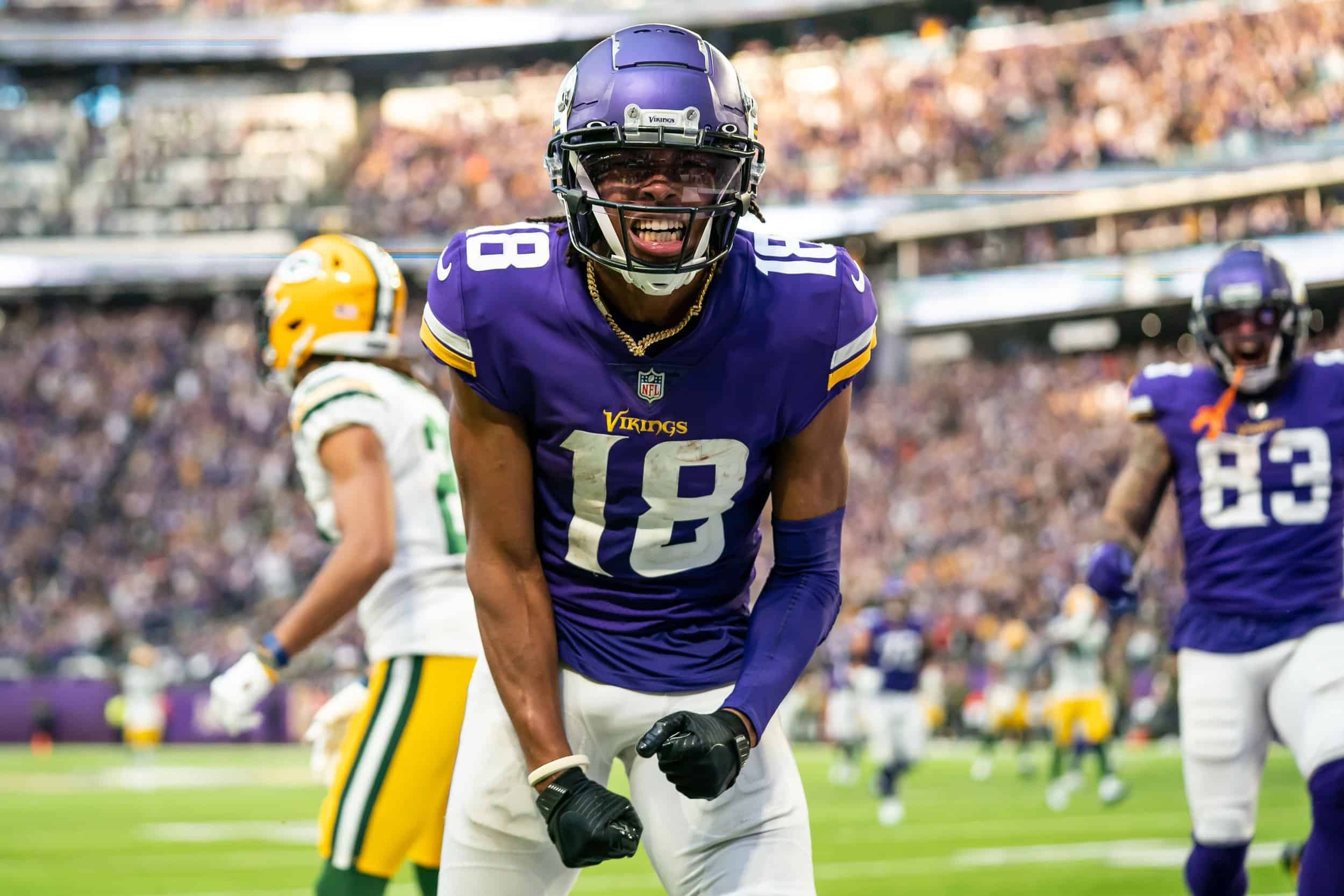 Justin Jefferson fantasy football updates: Is Vikings WR playing or injured  vs. Packers in Week 17 - DraftKings Network