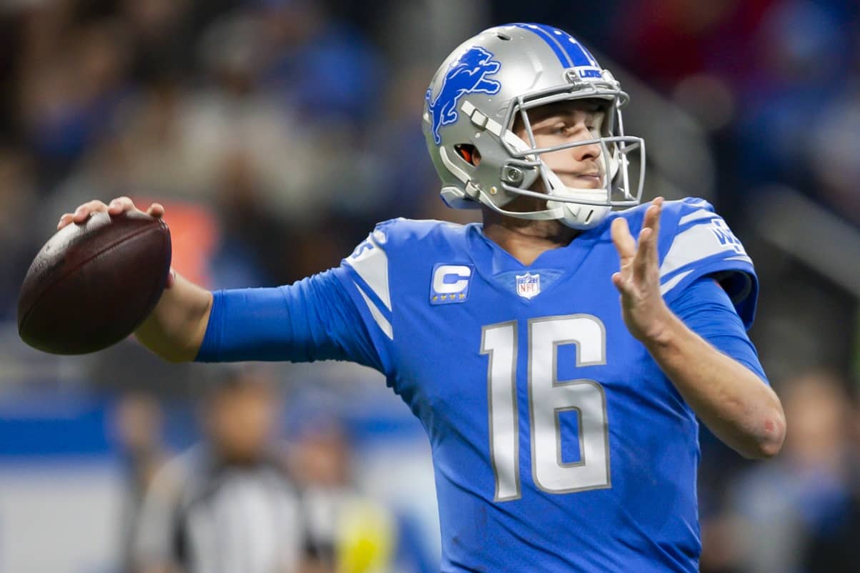 Lions QB Jared Goff misses practices, Tim Boyle in line to start