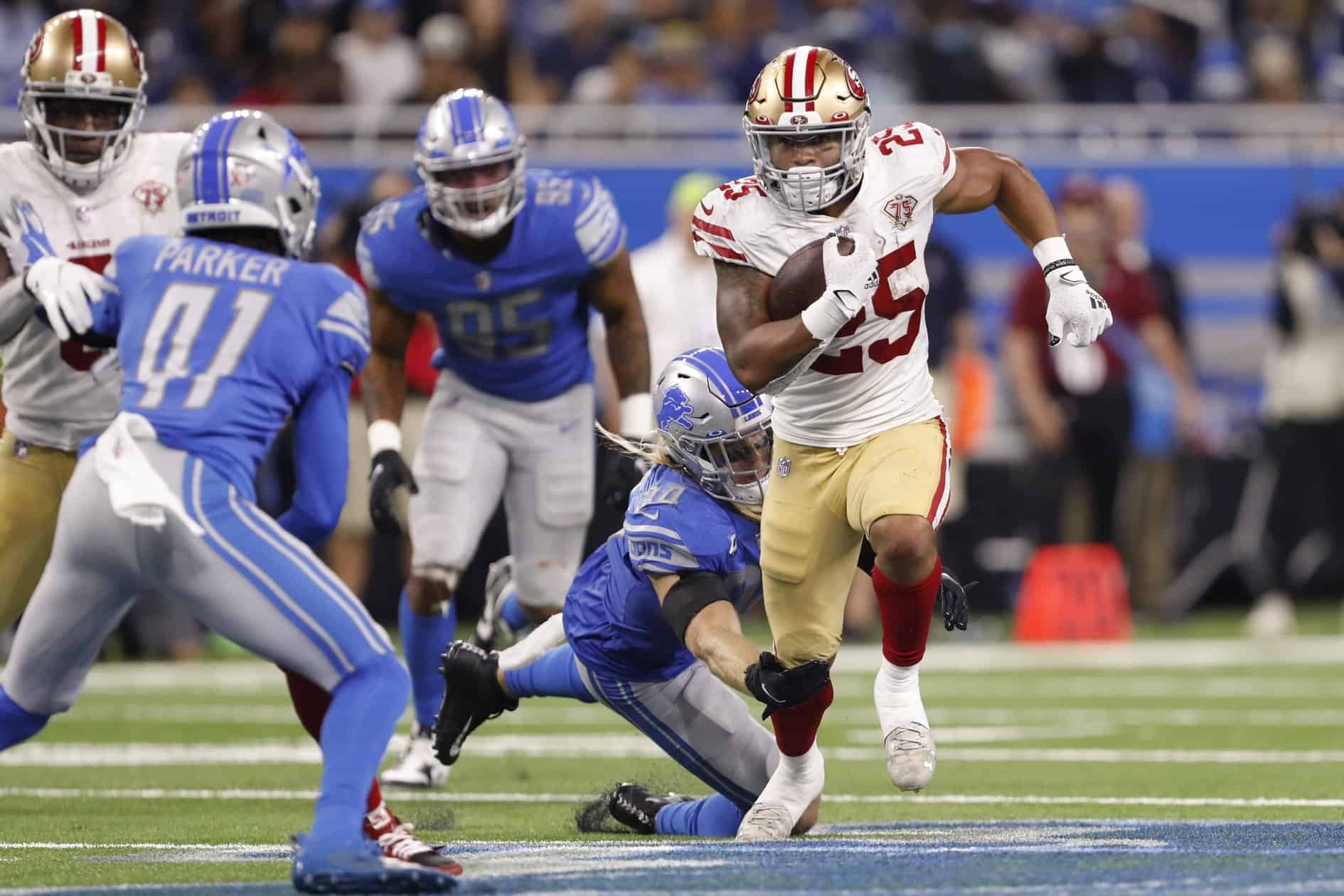 Rookie Elijah Mitchell becomes pleasant surprise for 49ers - The