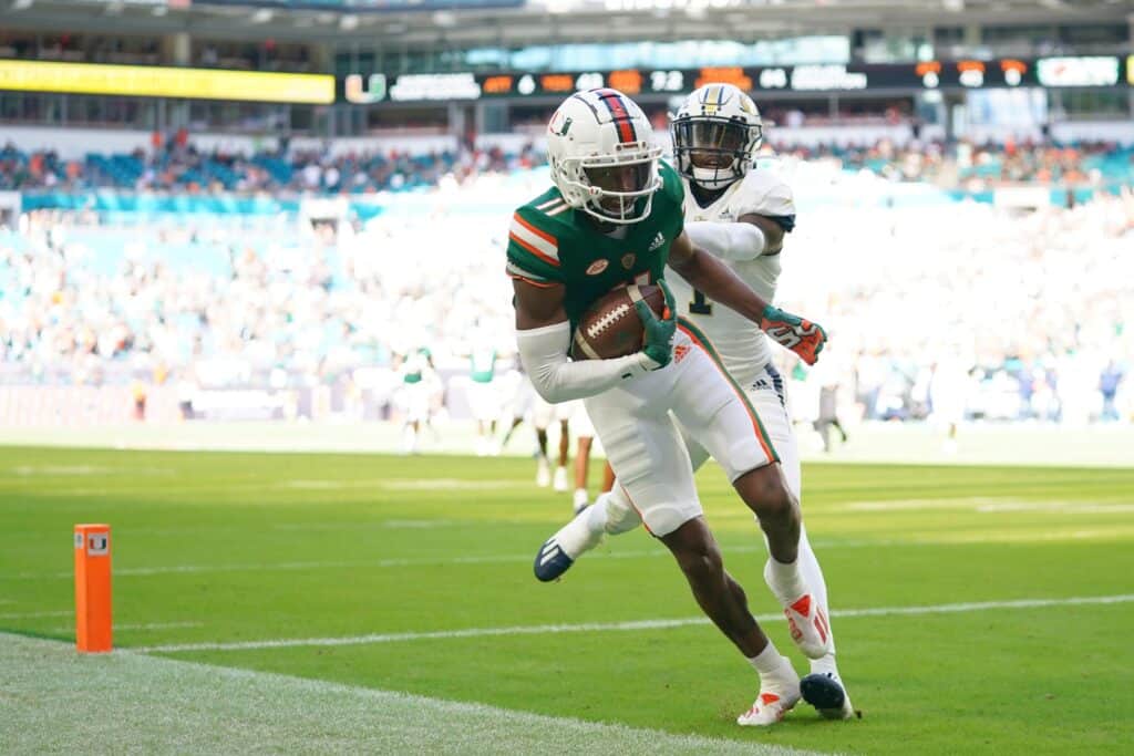 Miami WR Charleston Rambo declares for NFL draft - National