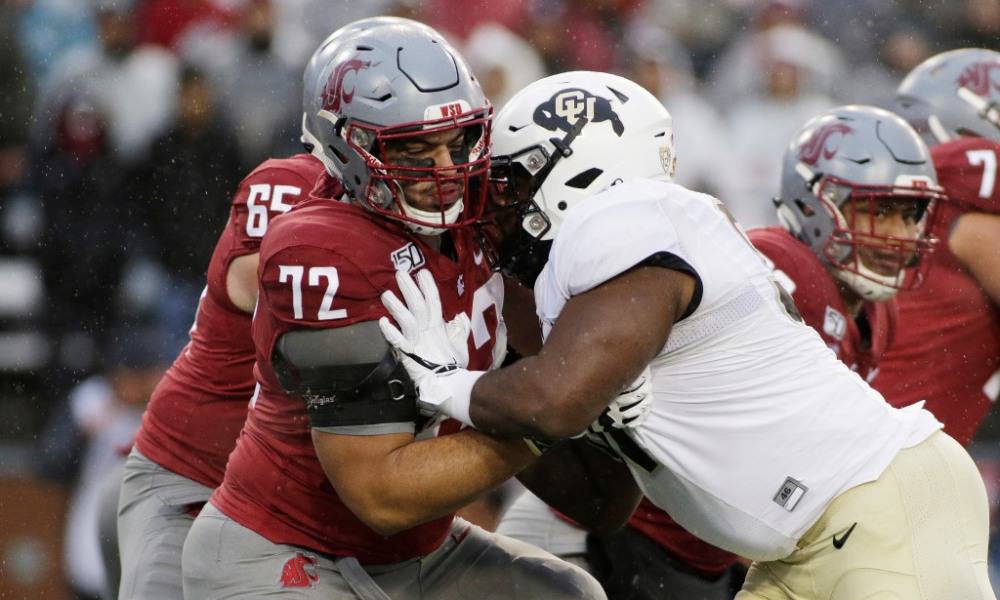 Washington State football products Abraham Lucas, Jaylen Watson and Max  Borghi invited to NFL combine, Washington State Sports