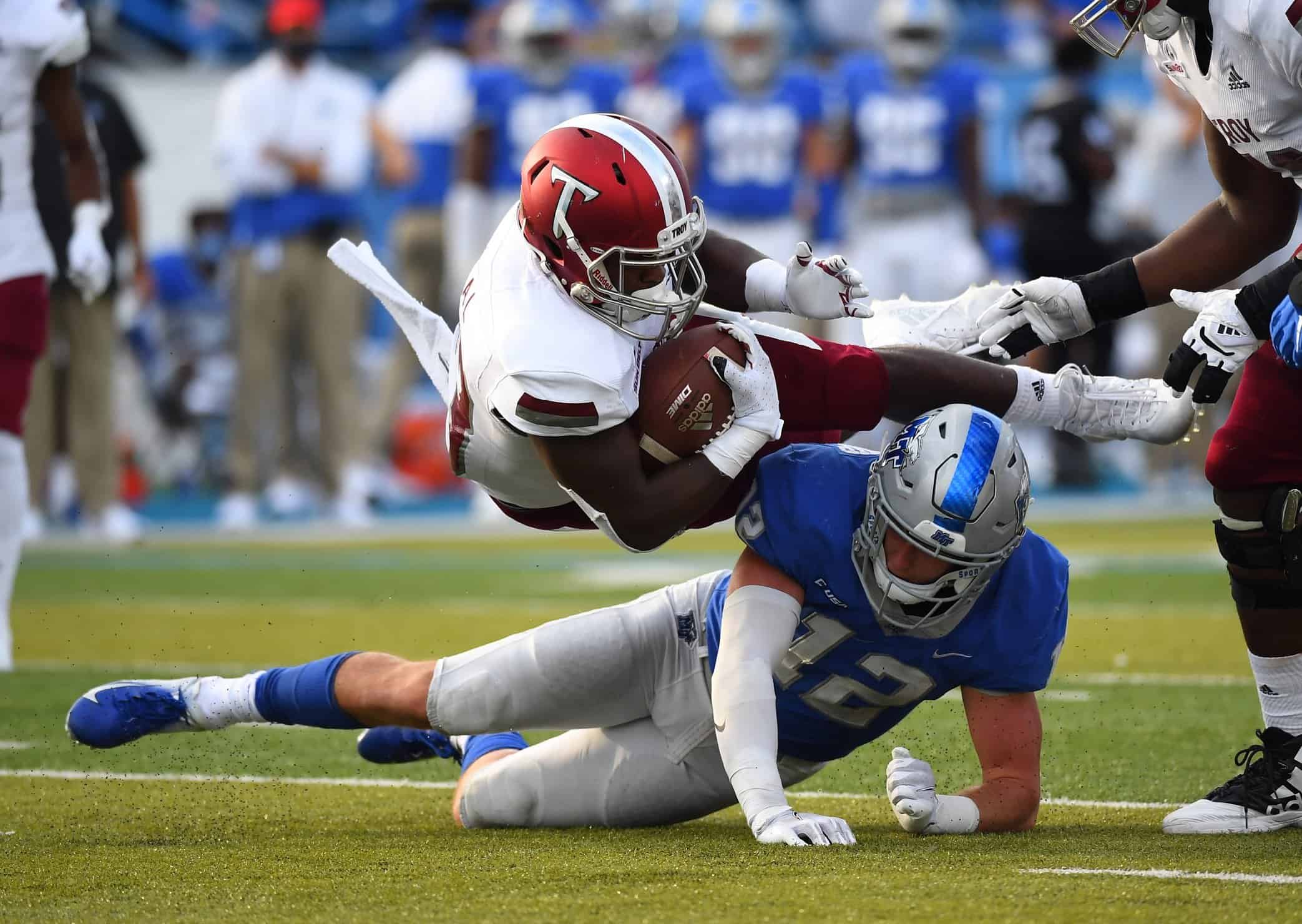 Eagles sign MTSU's Reed Blankenship, Jets sign DQ Thomas as UDFAs