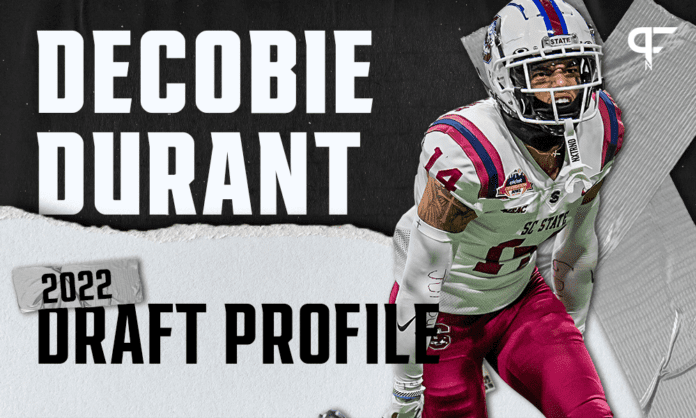 Decobie Durant, South Carolina State CB | NFL Draft Scouting Report