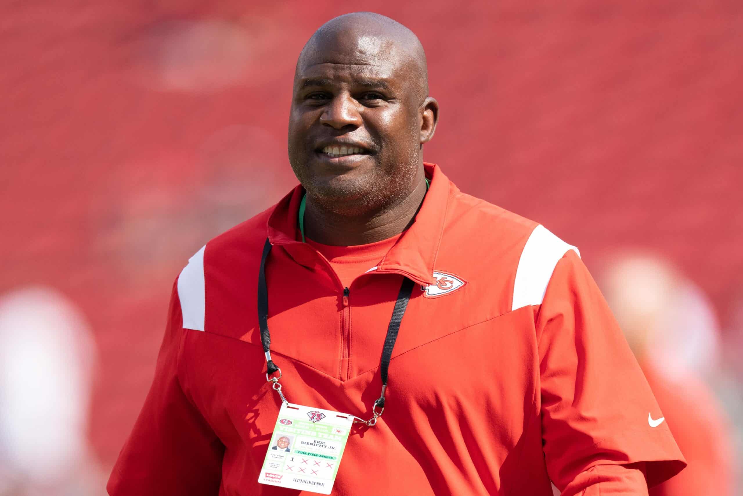 Chiefs' Eric Bieniemy, passed over again for head coaching jobs