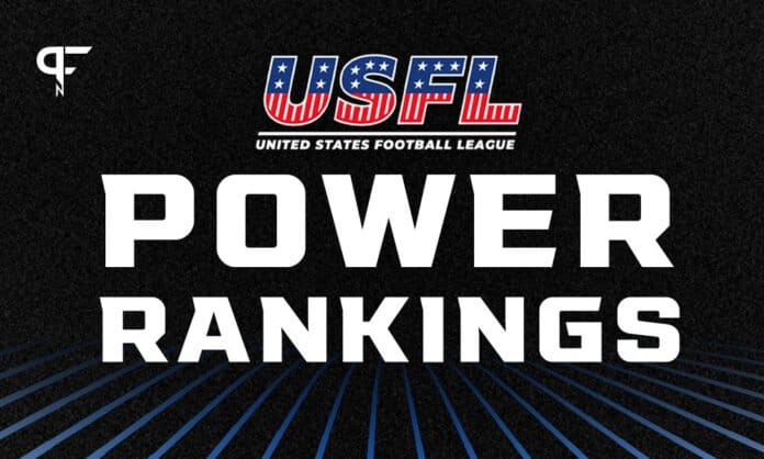 USFL Pre-Season Power Rankings