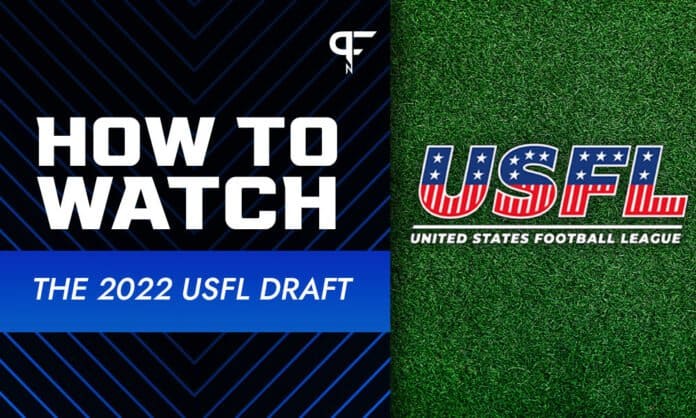 How to watch the 2022 USFL Draft: Start time, TV channel, and draft order