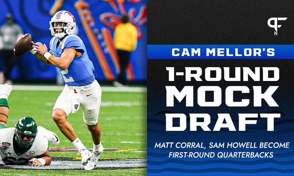 1-Round 2022 NFL Mock Draft: Matt Corral, Sam Howell become first