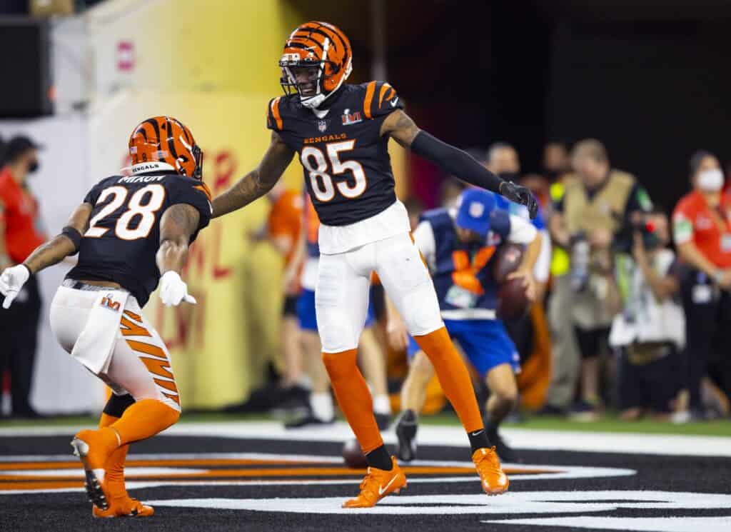 Bengals WR Tee Higgins scores trick play touchdown in Super Bowl 2022