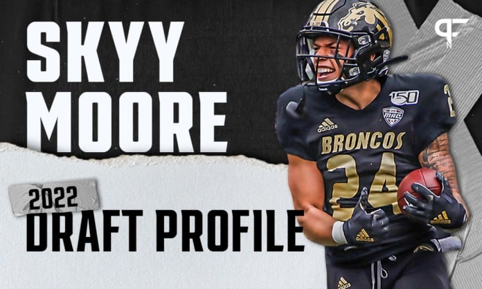 Skyy Moore, Western Michigan WR | NFL Draft Scouting Report