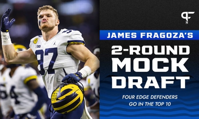 2022 NFL Mock Draft: Four edge defenders go in the top 10