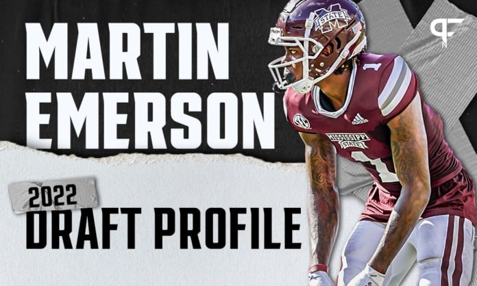 Martin Emerson, Mississippi State CB | NFL Draft Scouting Report
