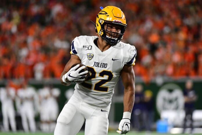Toledo 2022 NFL Draft Scouting Reports include Tycen Anderson, Bryant Koback, and Samuel Womack