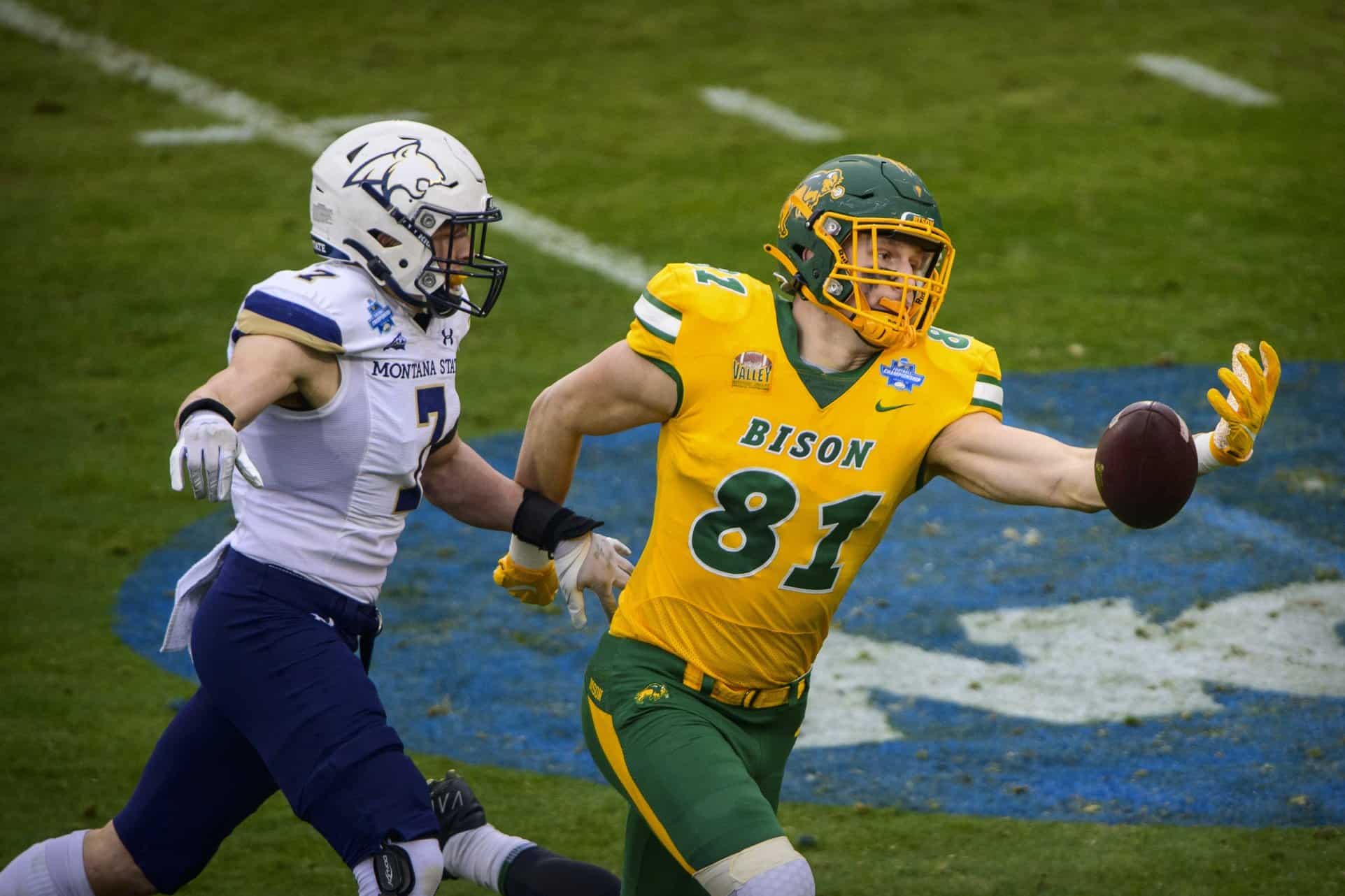 North Dakota State tight end Josh Babicz bringing Bison pride to the 2022 NFL  Draft