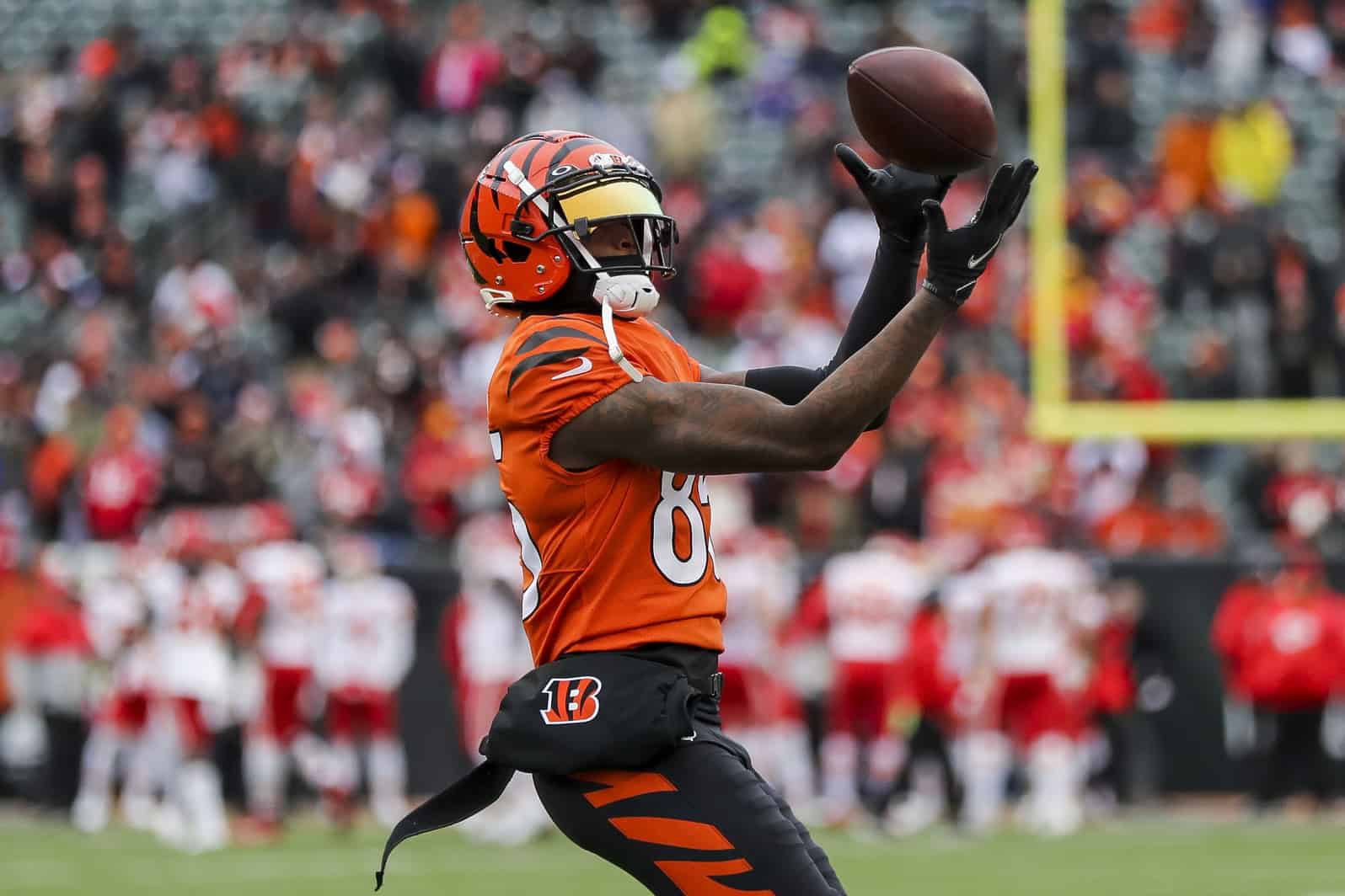 Tee Higgins DFS Value, Prop Bets: Can Higgins be the better play amongst  Bengals WRs in DFS?