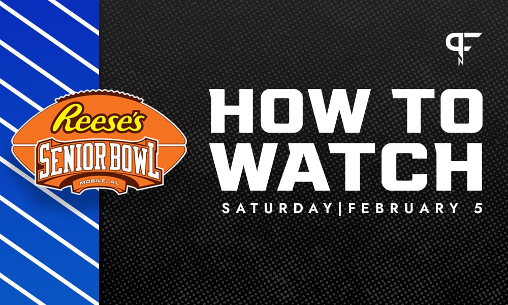 NFL & CFB Saturday TV Schedule: When & How to Watch the Senior Bowl