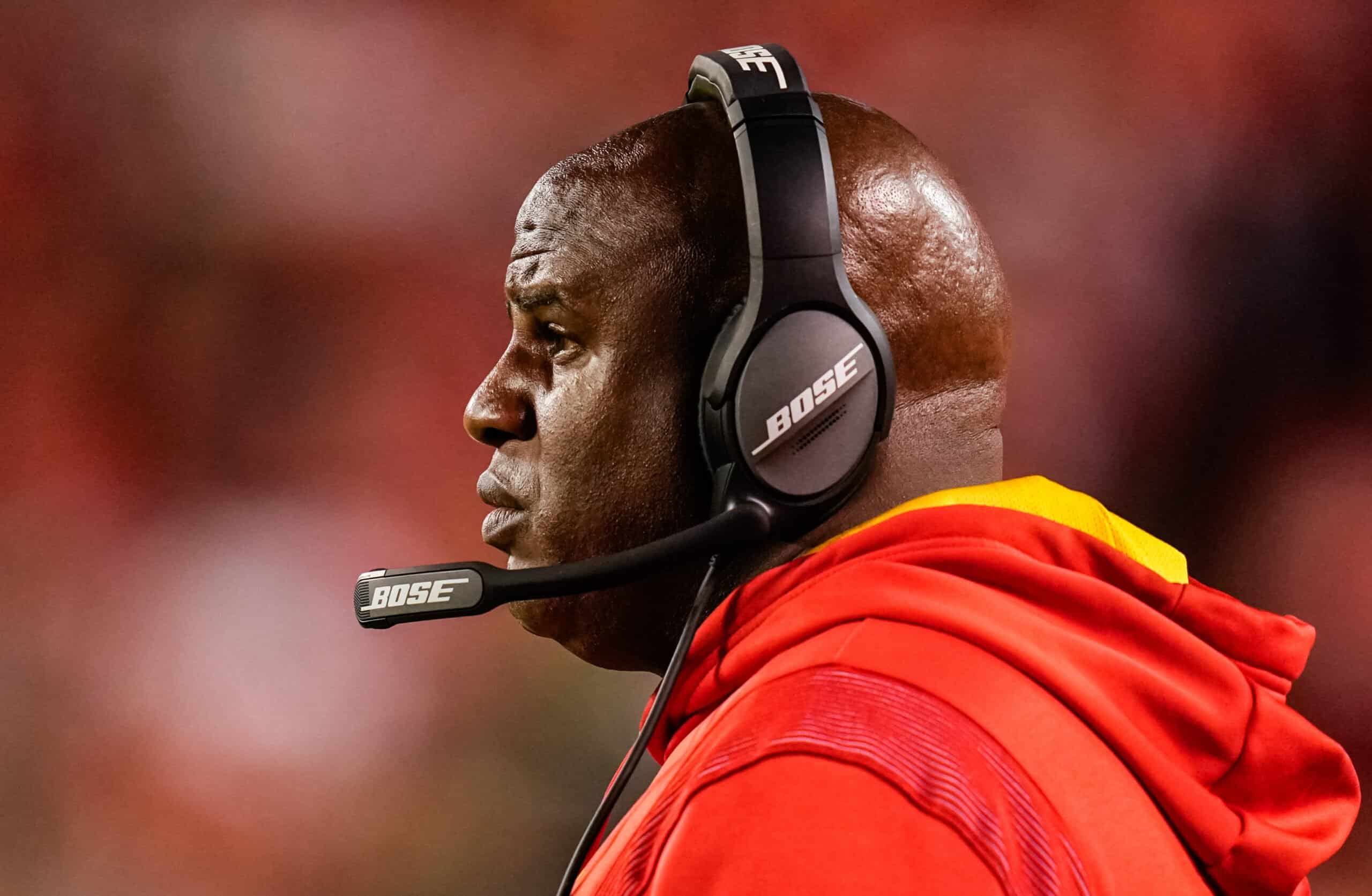 Broncos complete interview with Chiefs OC Eric Bieniemy