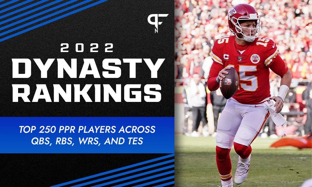 2022 Dynasty Fantasy Football Tiers: Wide Receivers