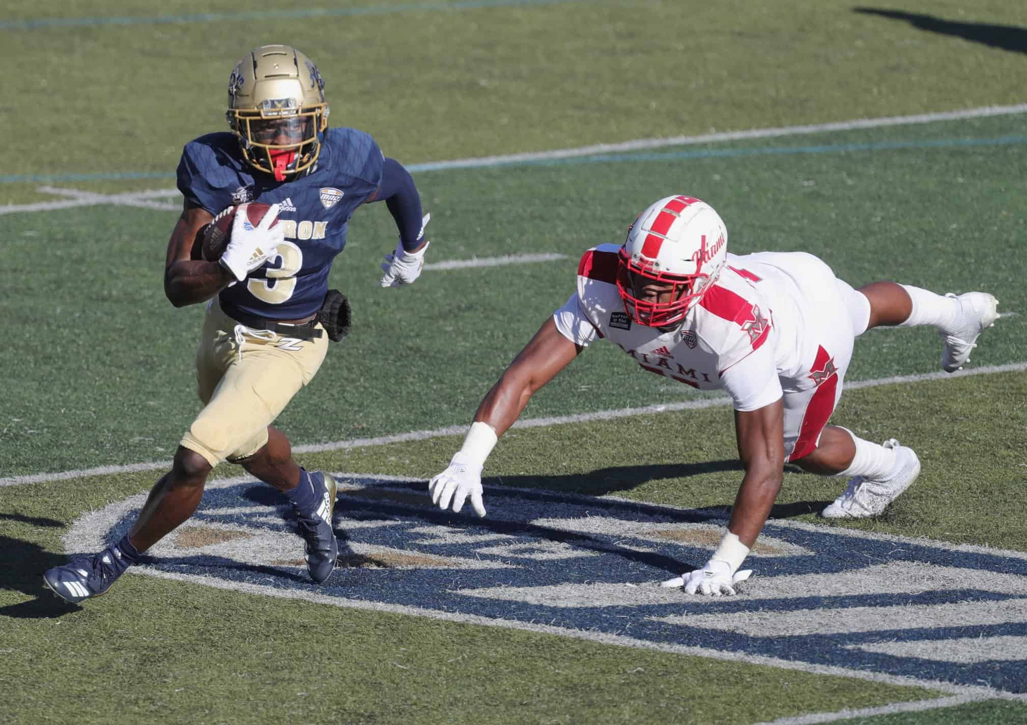 Who is Dominique Robinson? Miami-Ohio defensive end shines at Senior Bowl  on Day 1