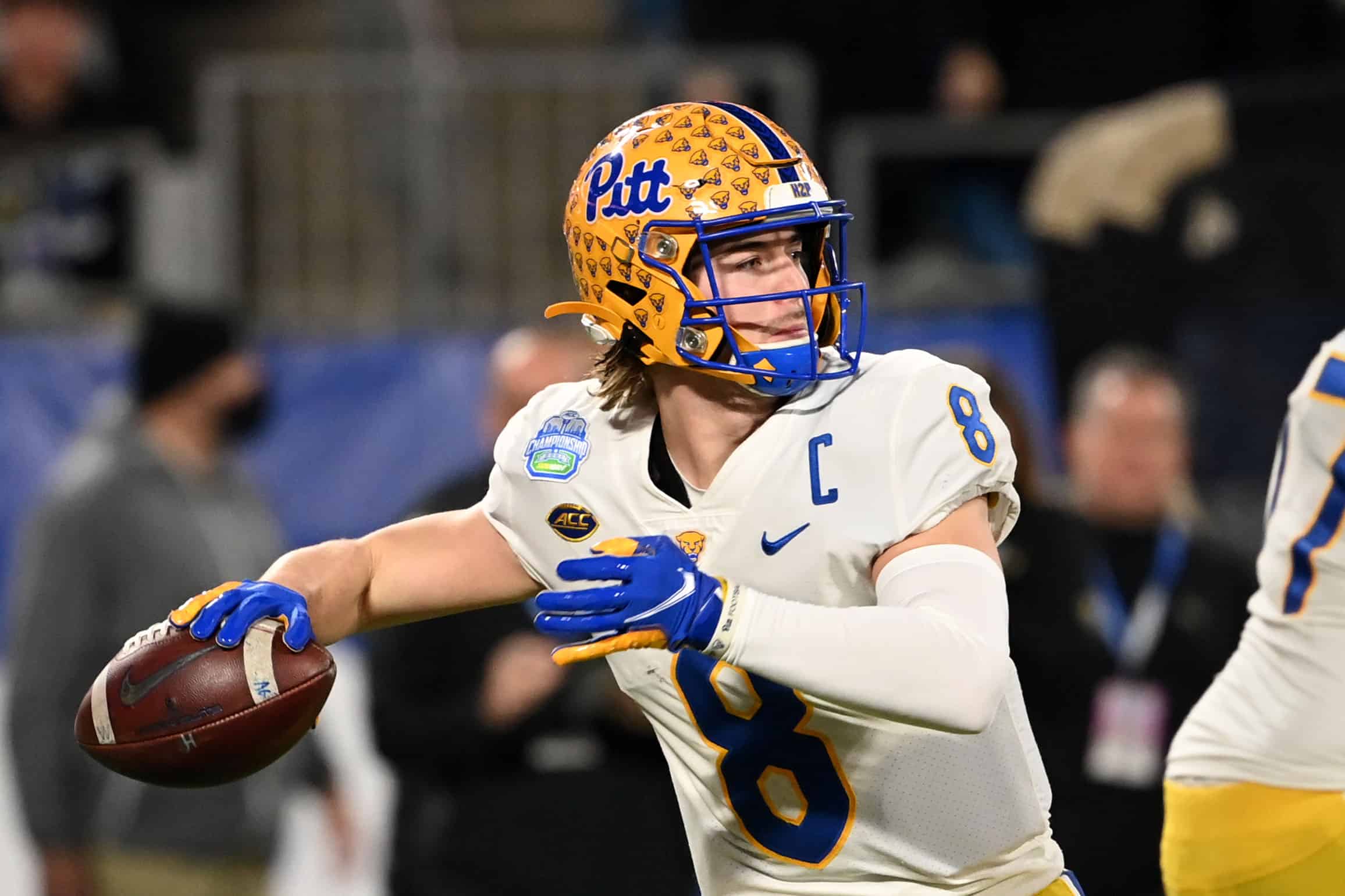 Kenny Pickett closes out NFL combine with hand measurement, on