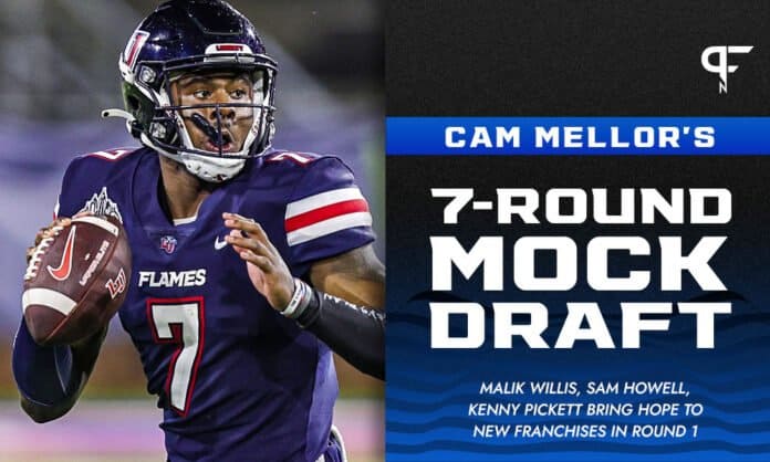 Cam Mellor's 2022 7-Round NFL Mock Draft: Malik Willis, Sam Howell