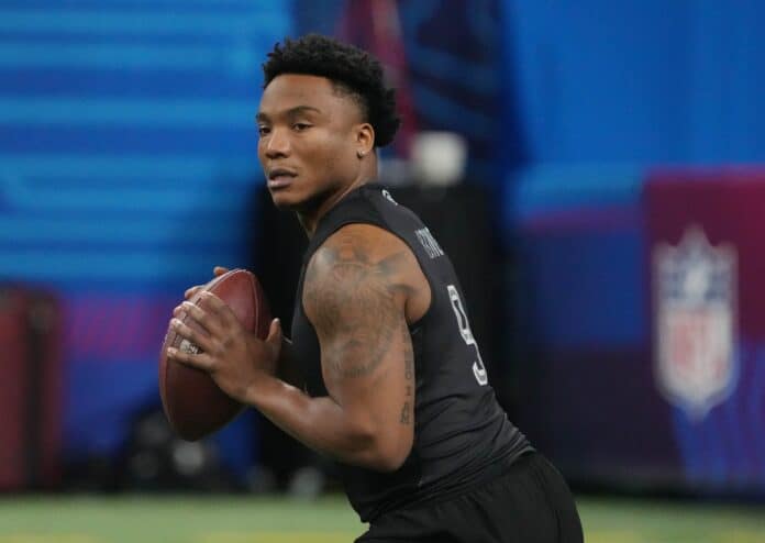 Turbin shines at NFL Scouting Combine in Indianapolis