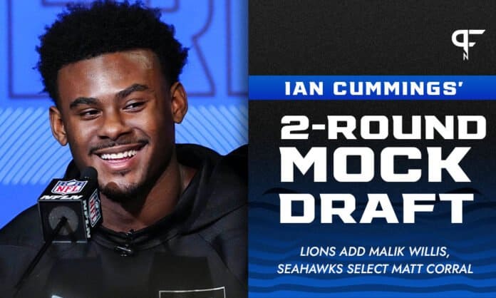 2-Round 2022 NFL Mock Draft: Lions add Malik Willis, Seahawks select Matt Corral