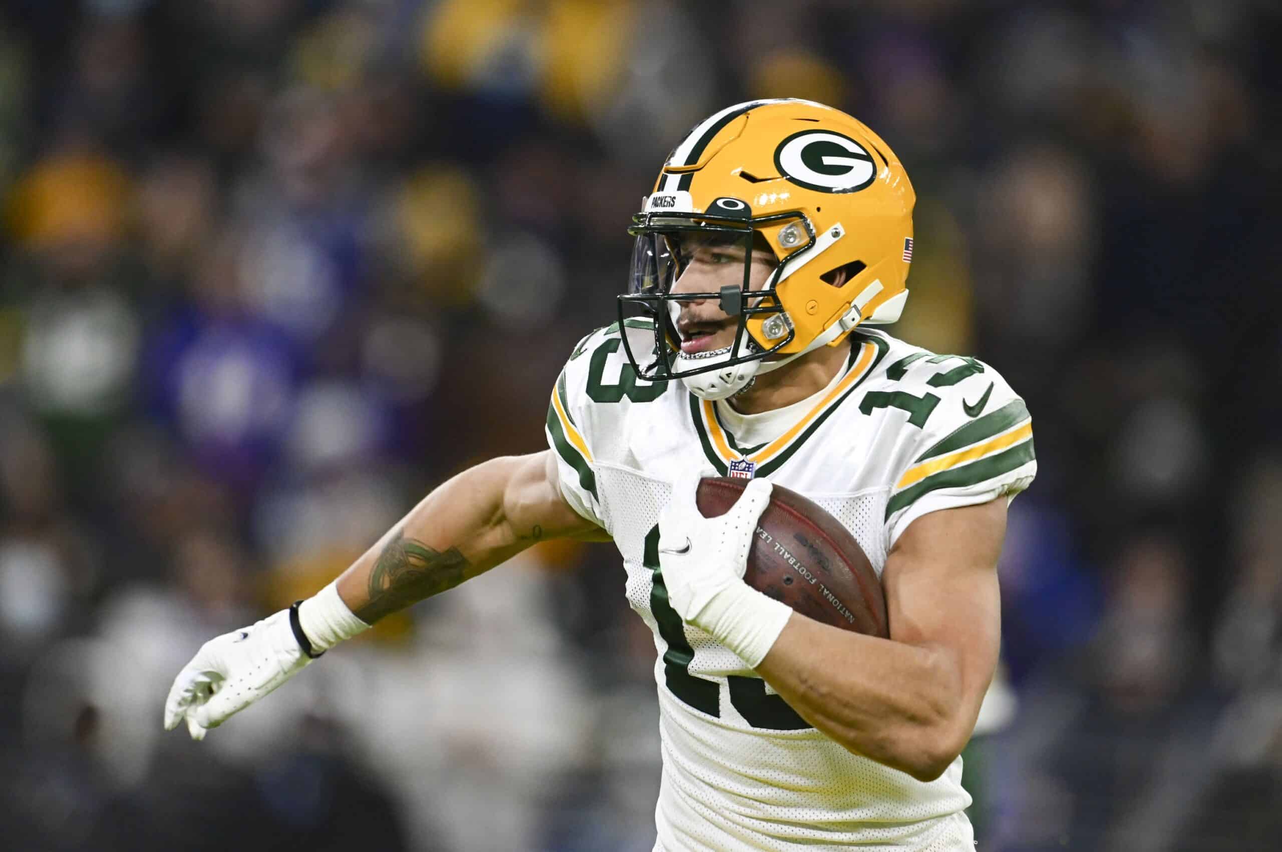 Allen Lazard enters 2022 as the Packers' top wide receiver