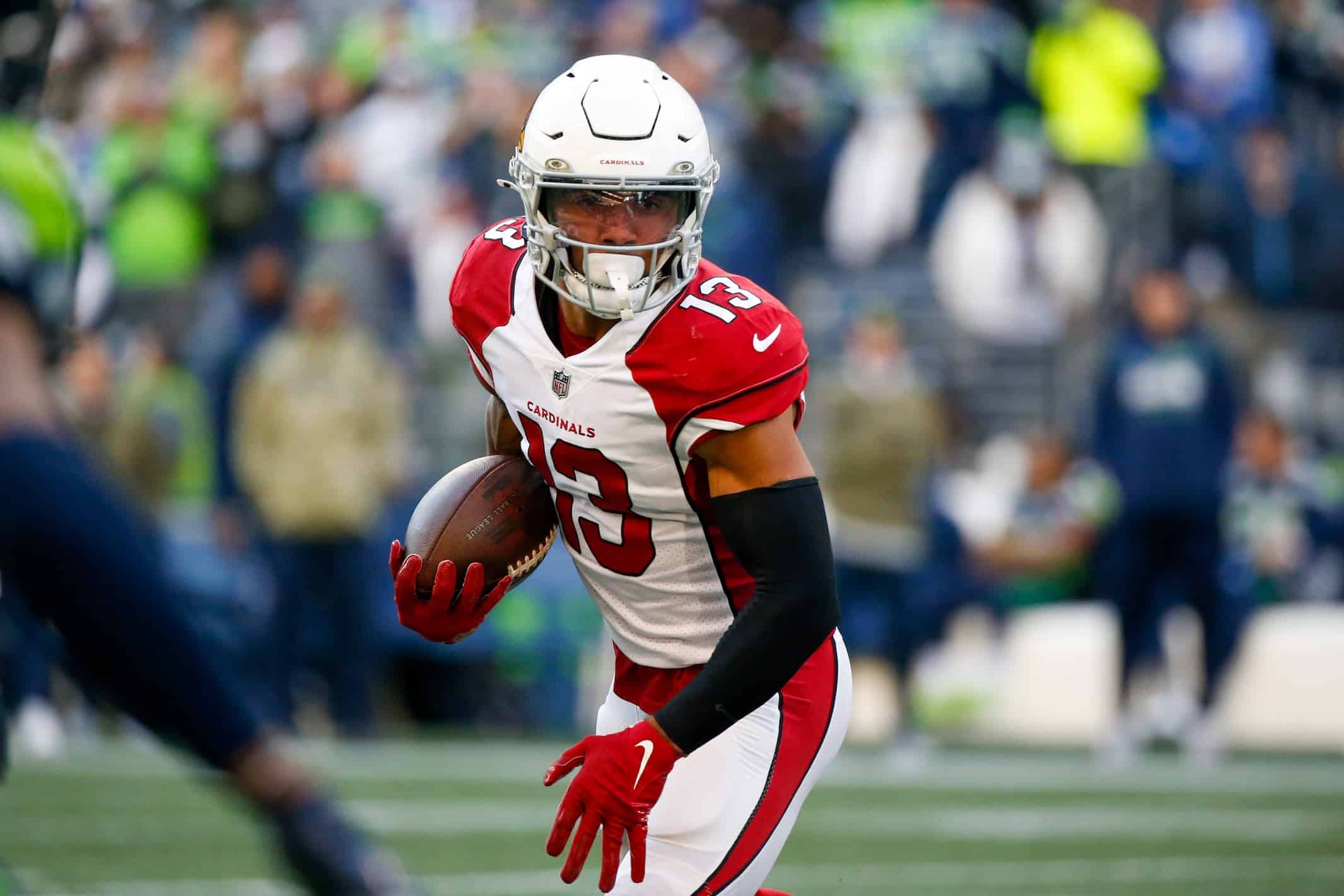 Cardinals WR Christian Kirk came ready to celebrate first NFL touchdown