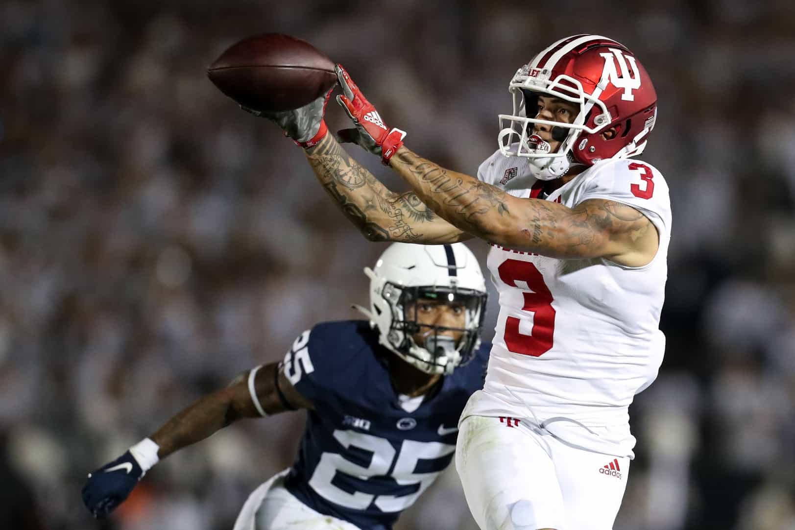 Ty Fryfogle Wide Receiver Indiana  NFL Draft Profile & Scouting Report