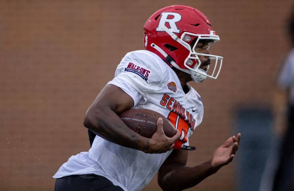 Are Bo Melton and Isaih Pacheco enough to help Rutgers push Ohio State  football into a four-quarter game? Buckeyes' best opponents, No. 40 