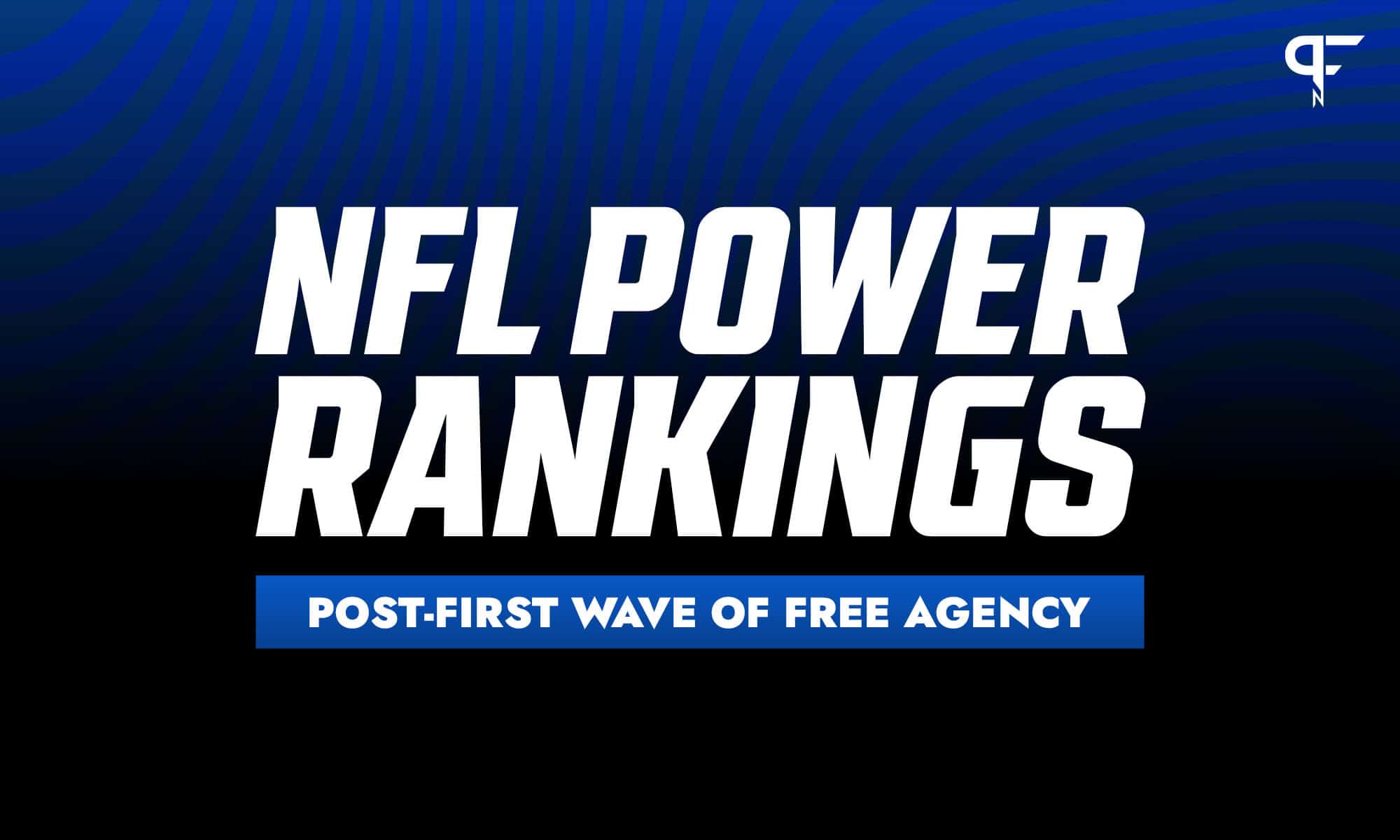 NFL Power Rankings Post-First Wave of Free Agency: What 'big