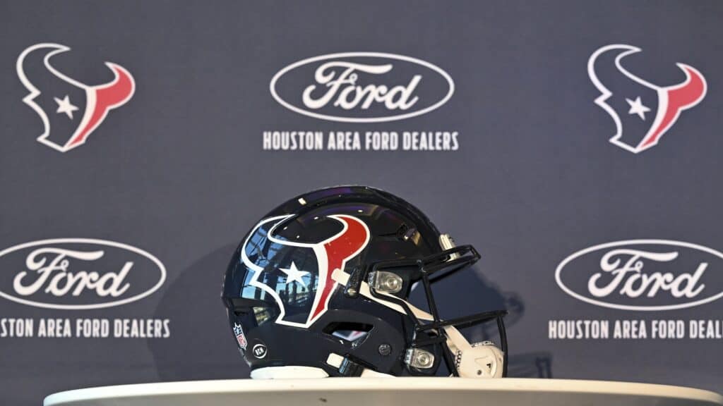 The Houston Texans traded up to Round 1 Pick 44 from the Cleveland Browns.