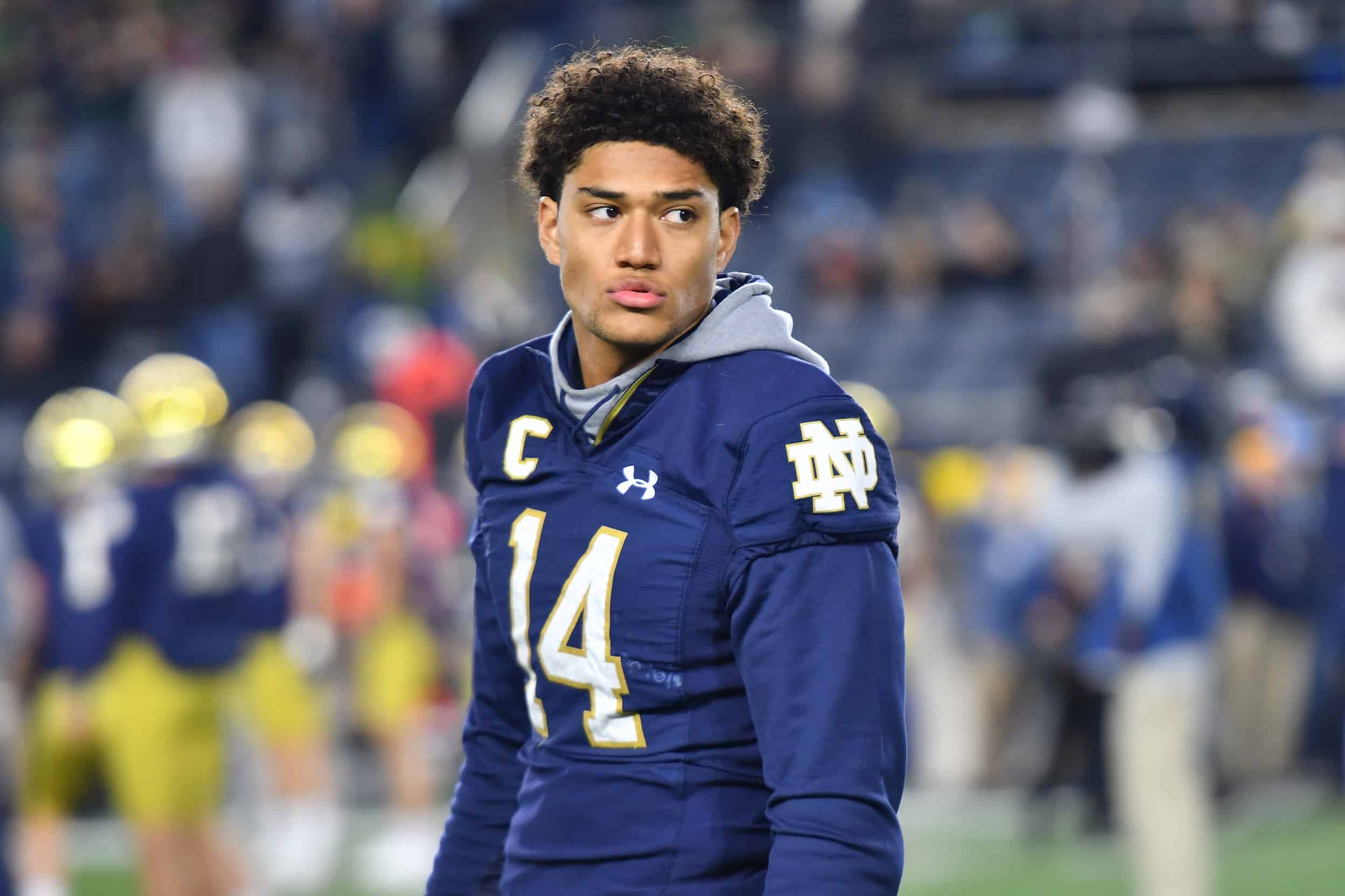 PFF, ESPN release updated NFL Draft projections for Notre Dame's Kyle  Hamilton