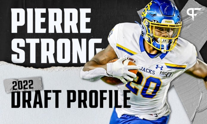 Pierre Strong Jr., South Dakota State RB | NFL Draft Scouting Report