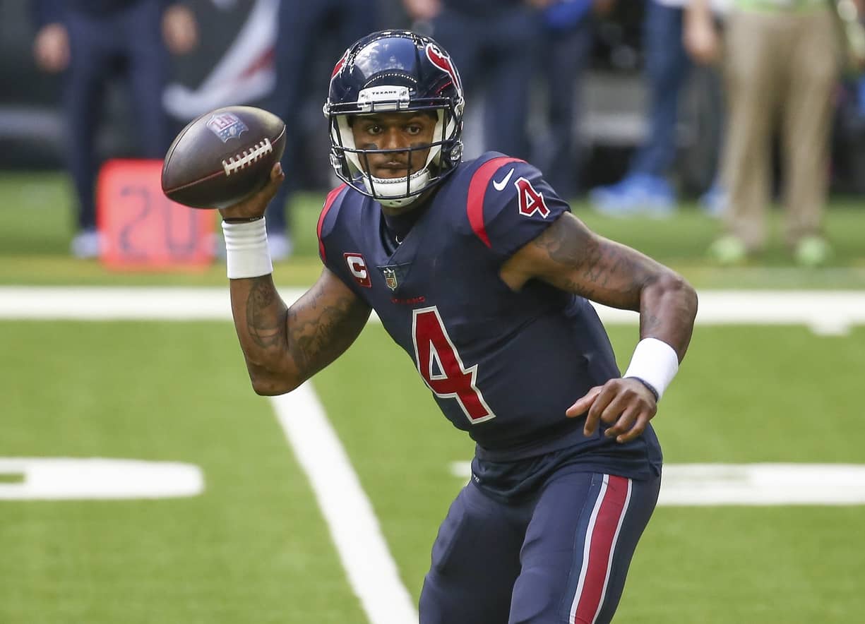 Panthers informed they are out of running for Texans QB Deshaun Watson