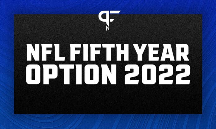 NFL Fifth-Year Option 2022: Eligible players, salaries, and how it works