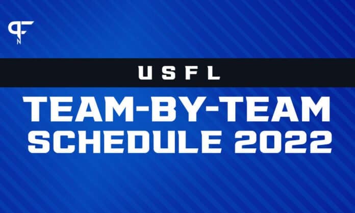 USFL Team-by-Team Schedule 2022: Birmingham Stallions schedule revealed first