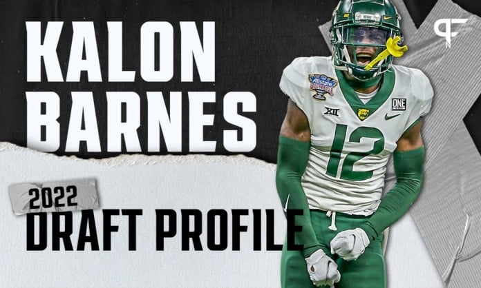 Kalon Barnes, Baylor CB | NFL Draft Scouting Report