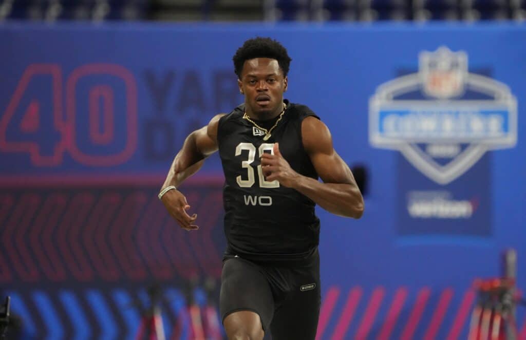 2022 NFL Combine wide receiver athletic testing and their NFL comparisons -  Revenge of the Birds