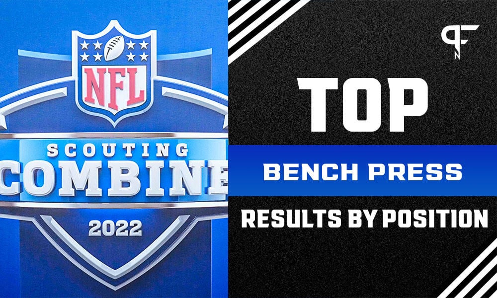 NFL Combine 2022 Top bench press results by position