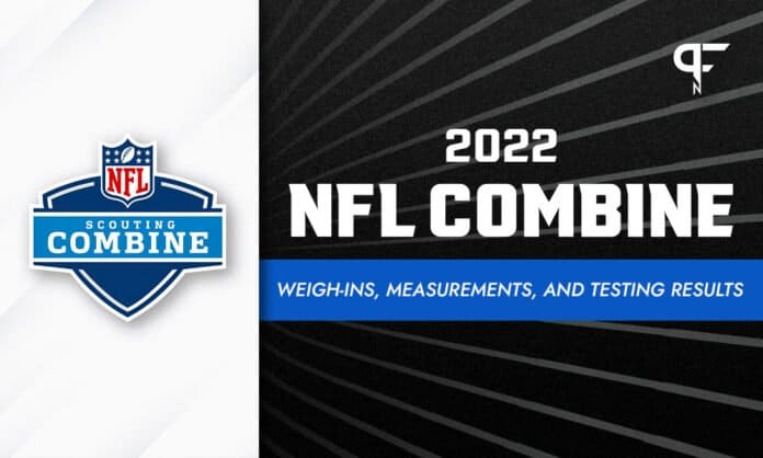 2022 NFL Combine: Weigh-ins, measurements, and testing results from Indianapolis