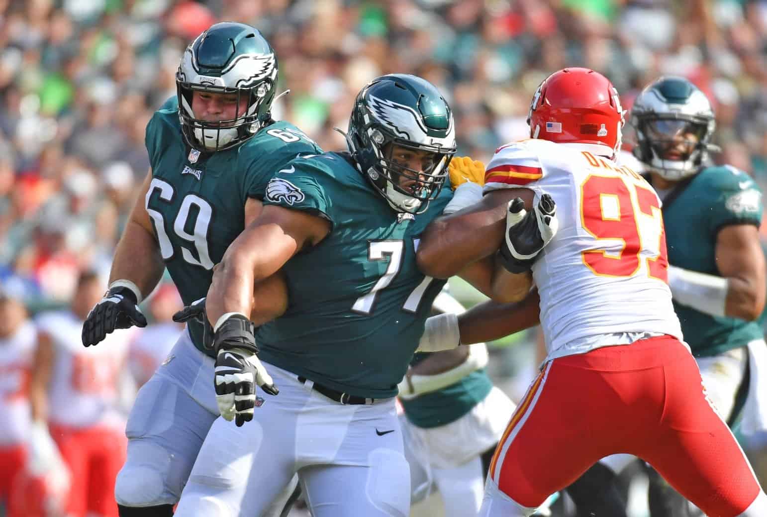 Philadelphia Eagles: Andre Dillard is definitely getting traded right?