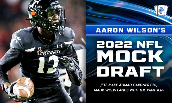 2022 NFL Mock Draft: Jets make Ahmad Gardner CB1, Malik Willis lands with  the Panthers