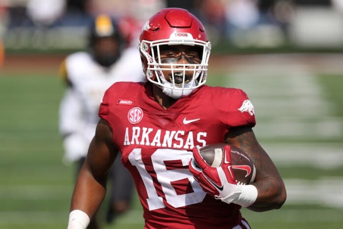 Treylon Burks drafted 18th overall by the Titans in 2022 NFL Draft -  Arkansas Fight