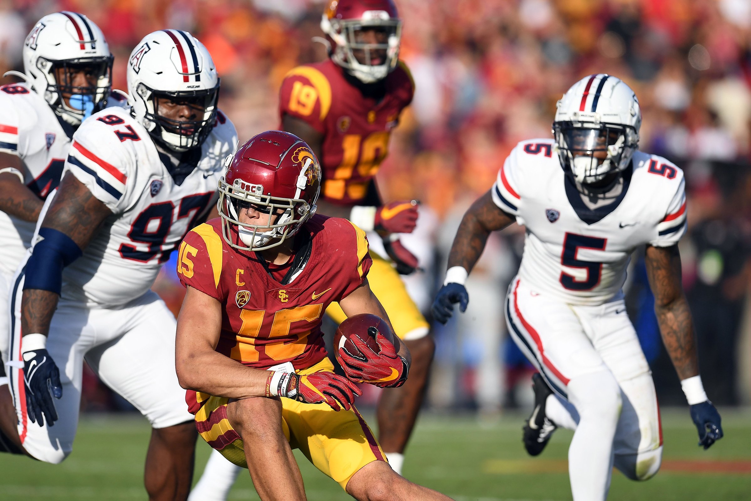 USC's Drake London Taken By Atlanta Falcons In First Round Of 2022