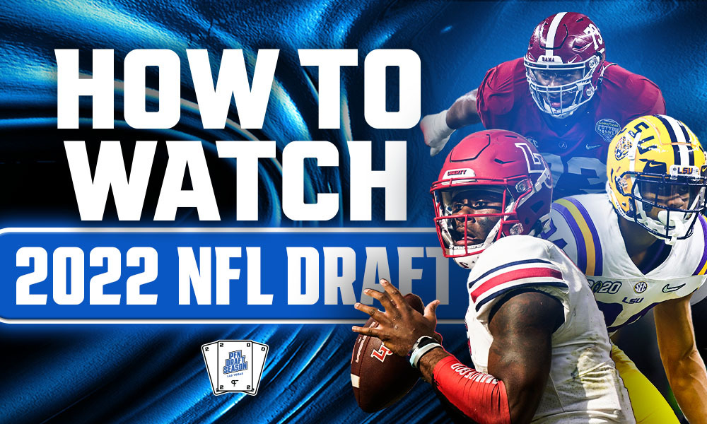 What channel is the 2022 NFL Draft on? Start time, TV channel, and live  stream options