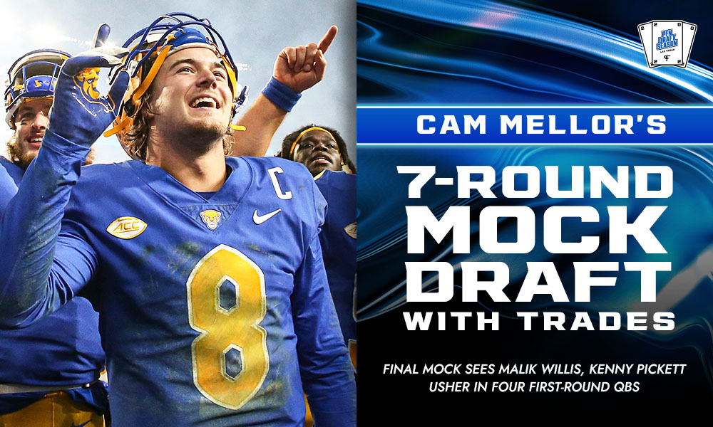 NFL Mock Draft: Detroit Lions 7-Round Mock Draft With Trades For 2022 NFL  Draft Ft. Kyle Hamilton 