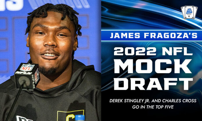 2022 NFL Mock Draft: Derek Stingley Jr. and Charles Cross go in the top five