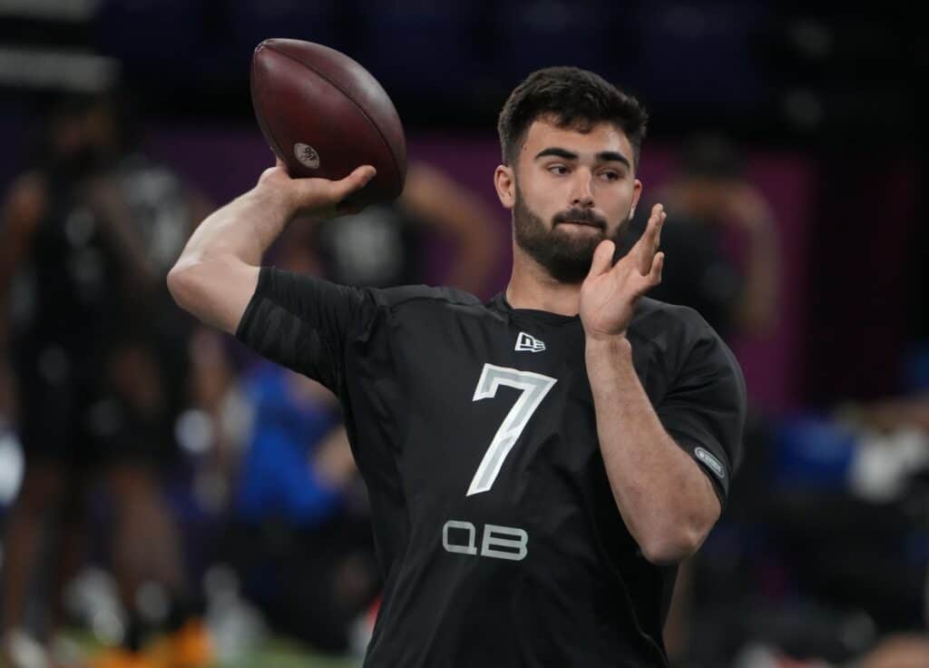 NFL Mock Draft 2022: Sam Howell's draft projections and top consensus  landing spots